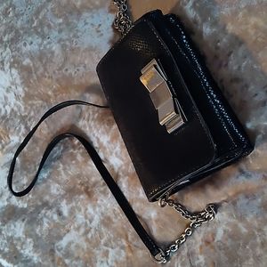 Ivanka trump leather small evening hand bag.